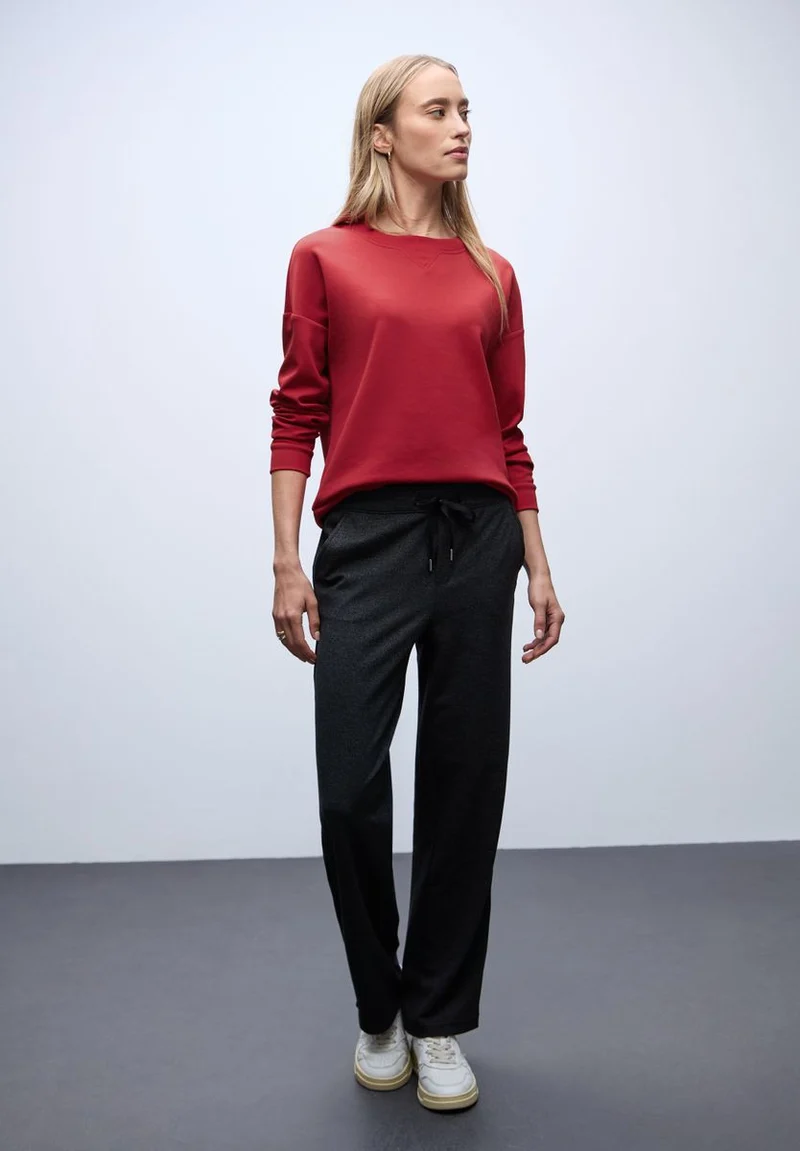 Shirt mit Ripp-Detail