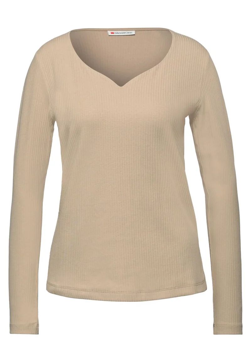 Shirt mit Herzausschnitt