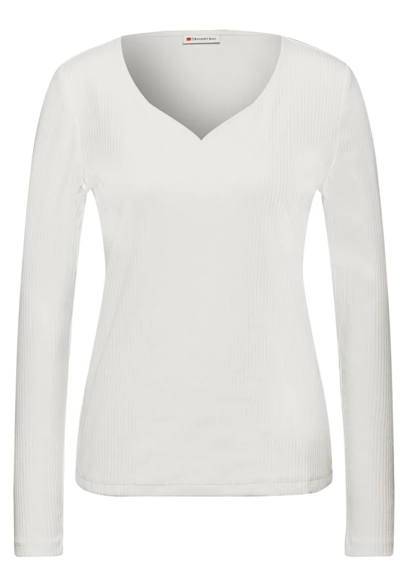 Shirt mit Herzausschnitt