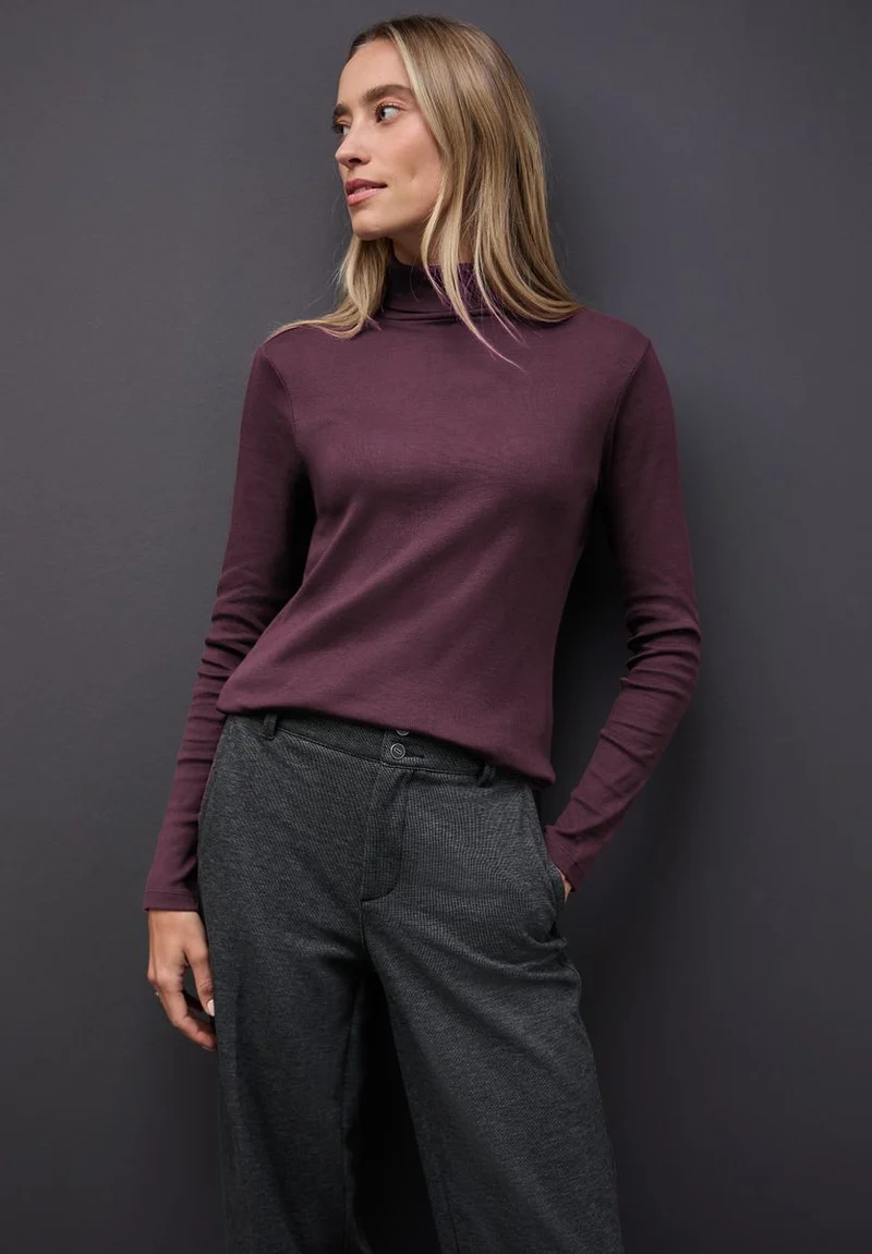 Basic Rollkragenshirt