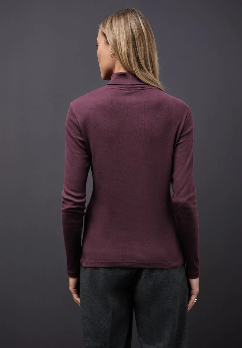 Basic Rollkragenshirt