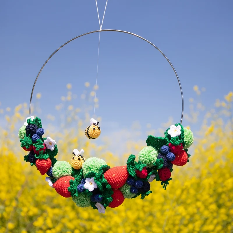Häkelpaket „Sommerkranz“