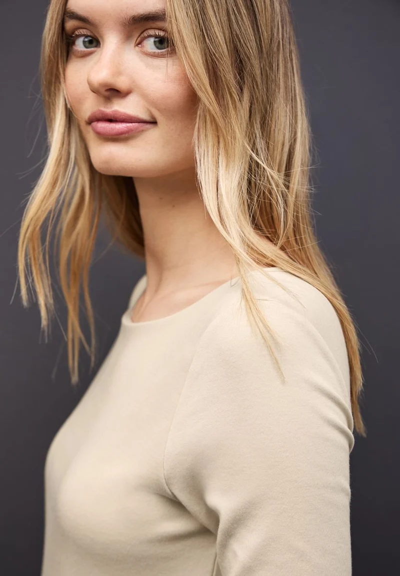 Basic Langarmshirt