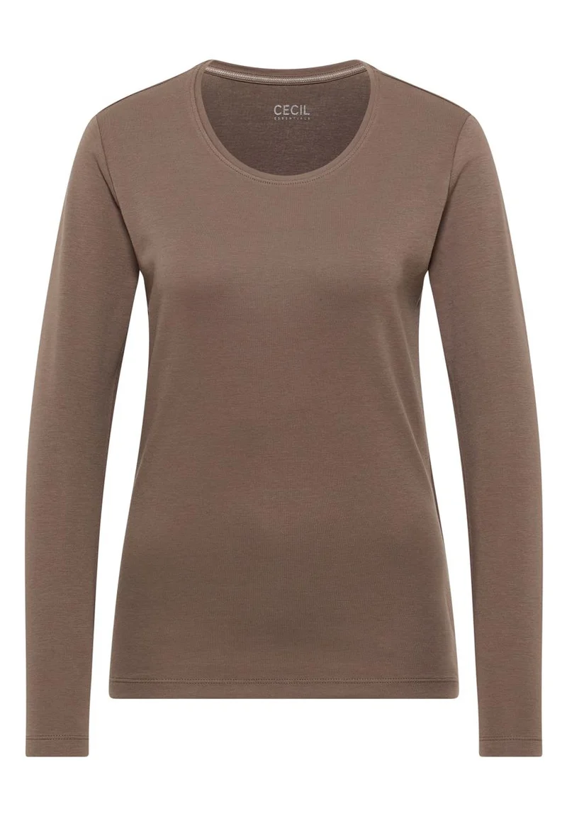 Basic Langarmshirt