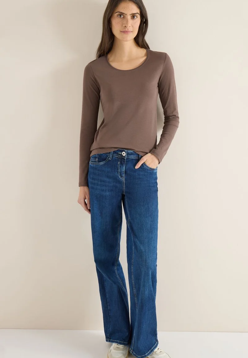 Basic Langarmshirt