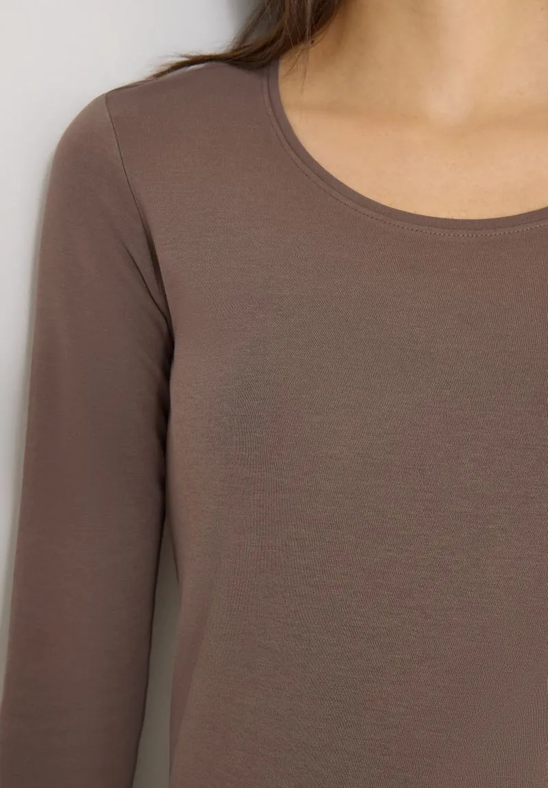 Basic Langarmshirt