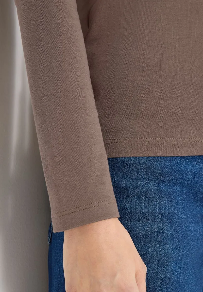 Basic Langarmshirt