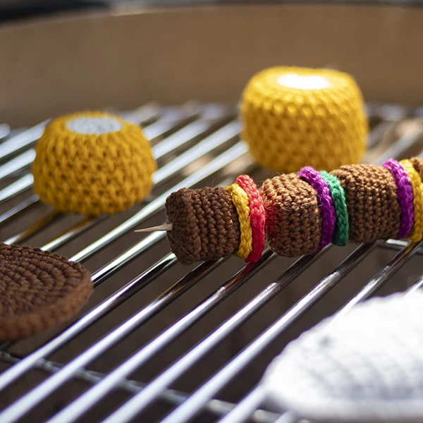 Häkelanleitung „BBQ-Snacks“ (digital)