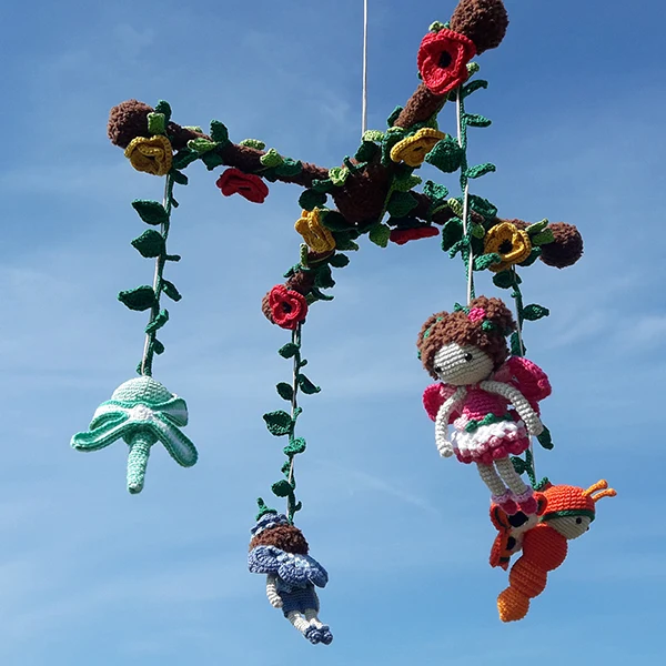 Häkelanleitung „Traumland“-Baby-Mobile (digital)