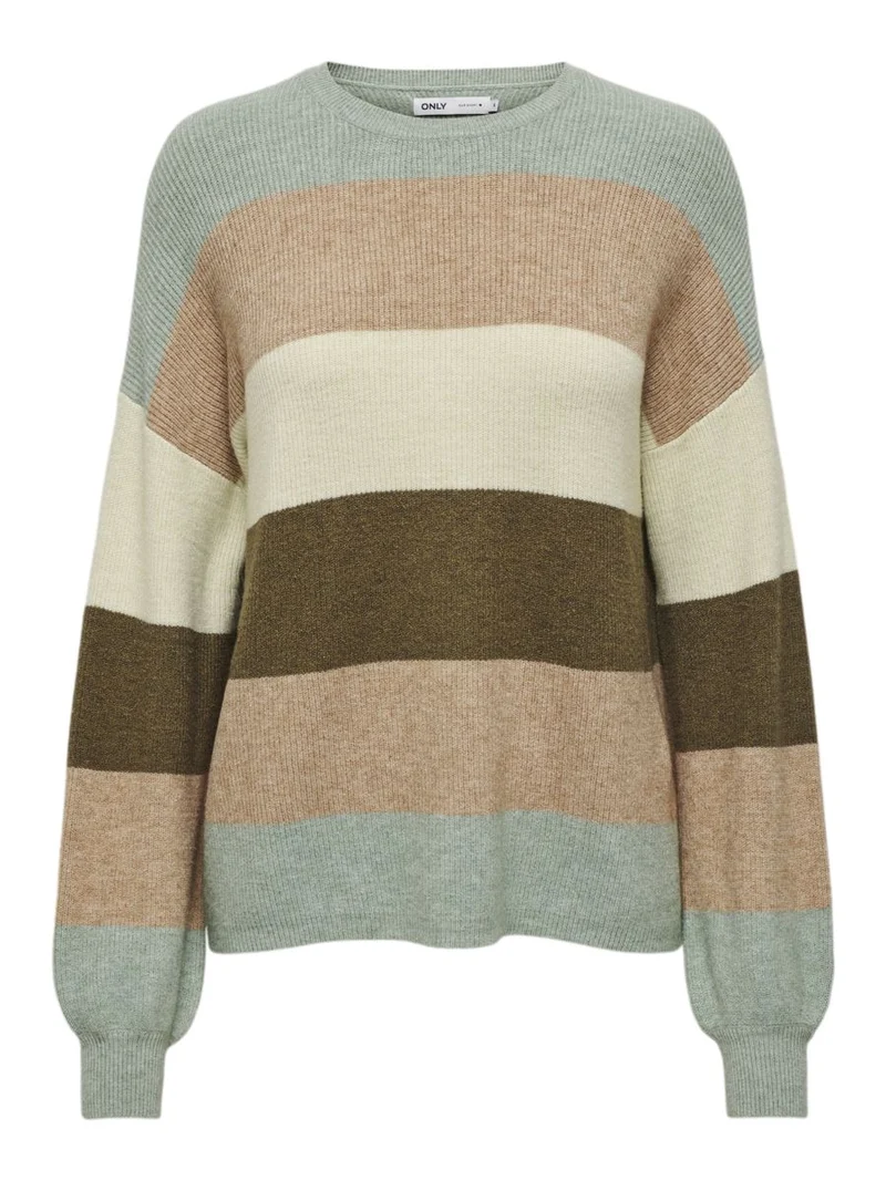 ONLATIA LIFE L/S STRIPE PULLOV KNT NOOS