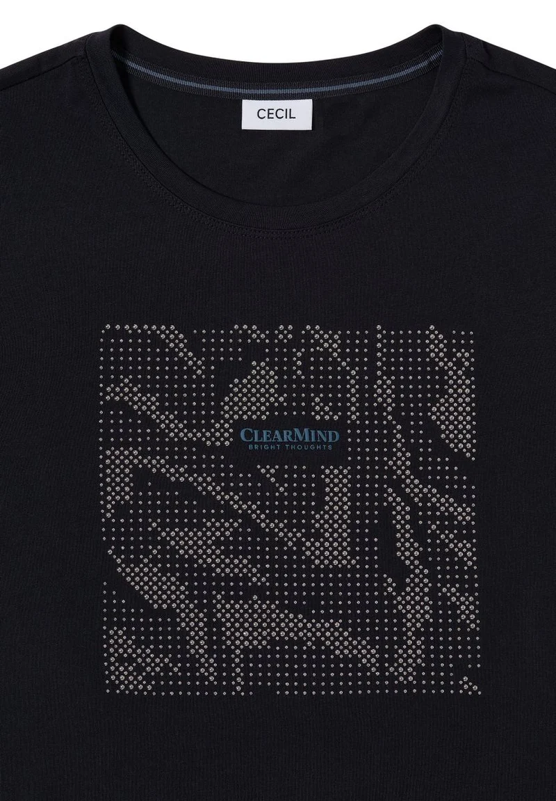 Shirt mit Schmucksteinen