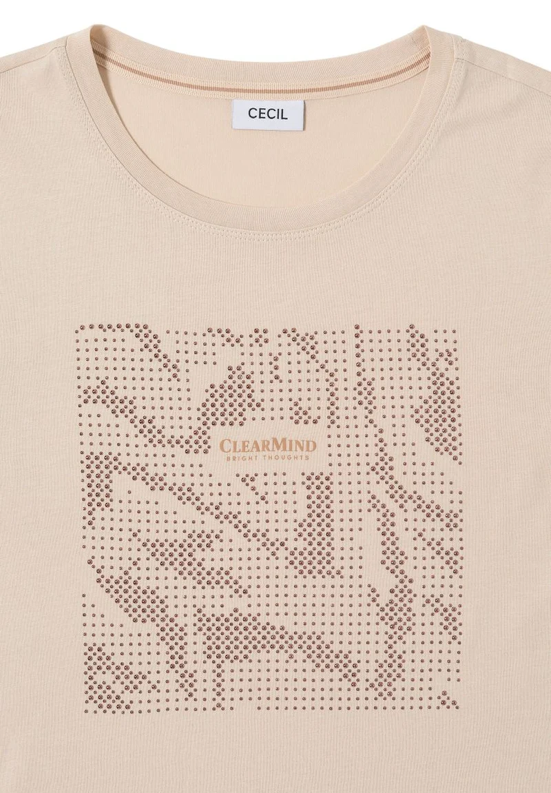Shirt mit Schmucksteinen