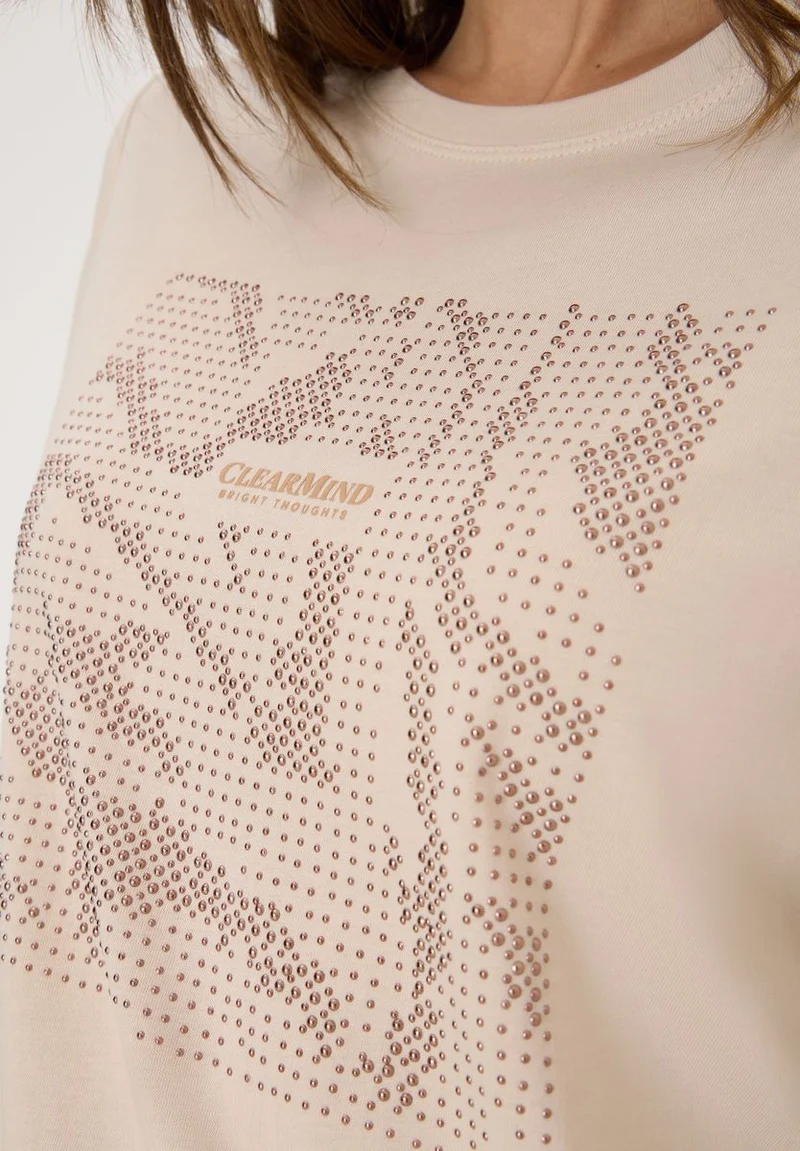 Shirt mit Schmucksteinen
