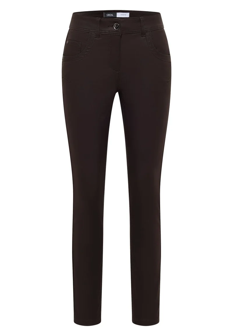 Hose im Leder-Look