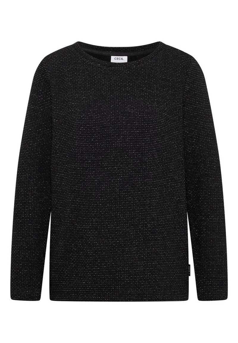 Glitzer Strukturshirt