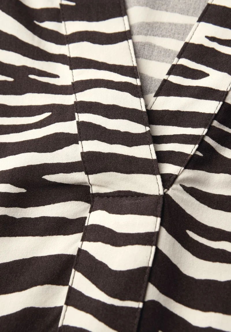 Tunika mit Zebra Print