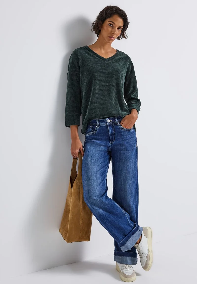 Kuscheliges V-Neck Shirt