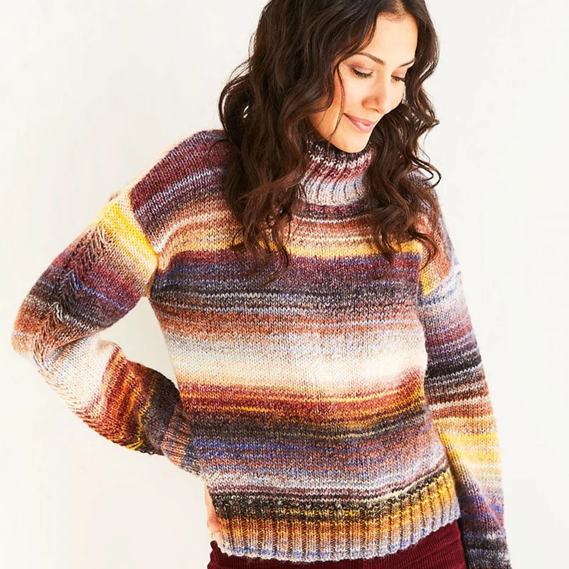 Strickanleitung „Pirouette“-Pullover (digital)