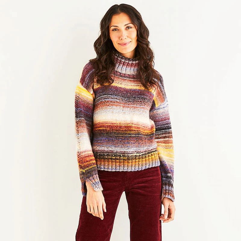 Strickanleitung „Pirouette“-Pullover (digital)