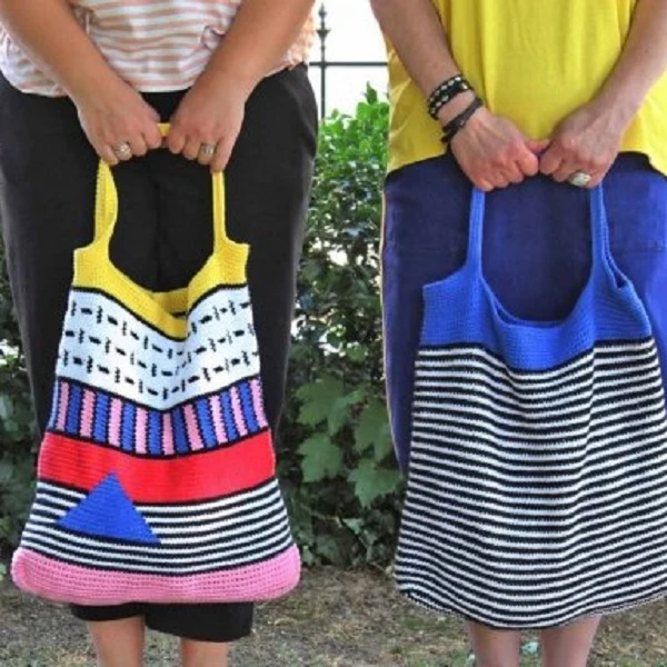 Häkelanleitung „Double Four City Bags“ (digital)