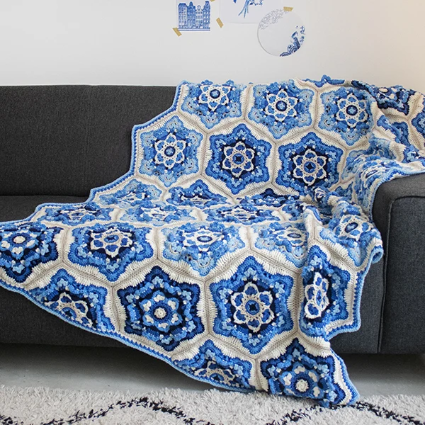 Delft Deken Special DK Original-Häkelpaket – Janie Crow