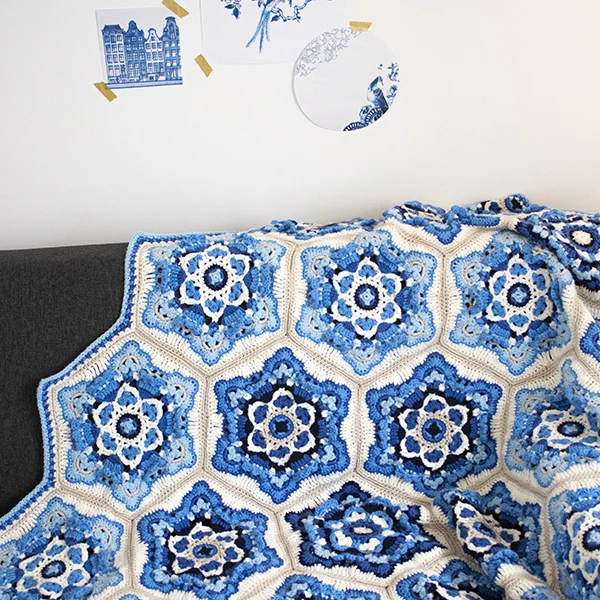 Delft Deken Special DK Original-Häkelpaket – Janie Crow