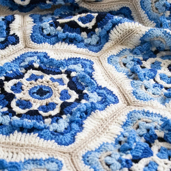 Delft Deken Special DK Original-Häkelpaket – Janie Crow