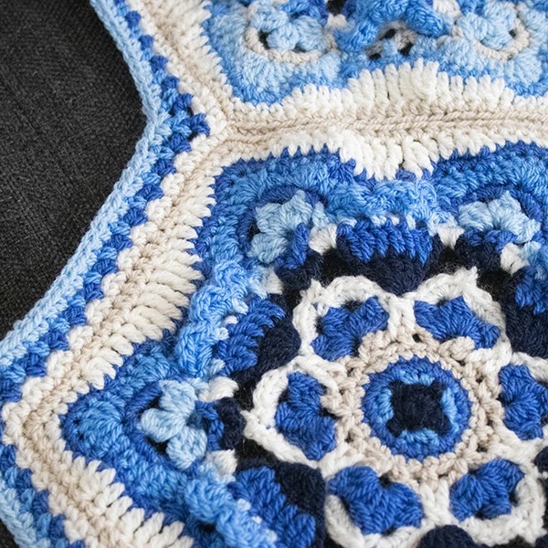 Delft Deken Special DK Original-Häkelpaket – Janie Crow