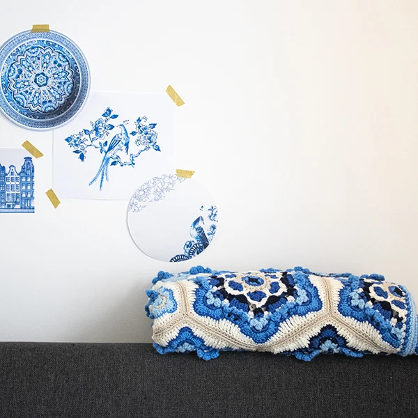 Delft Deken Special DK Original-Häkelpaket – Janie Crow