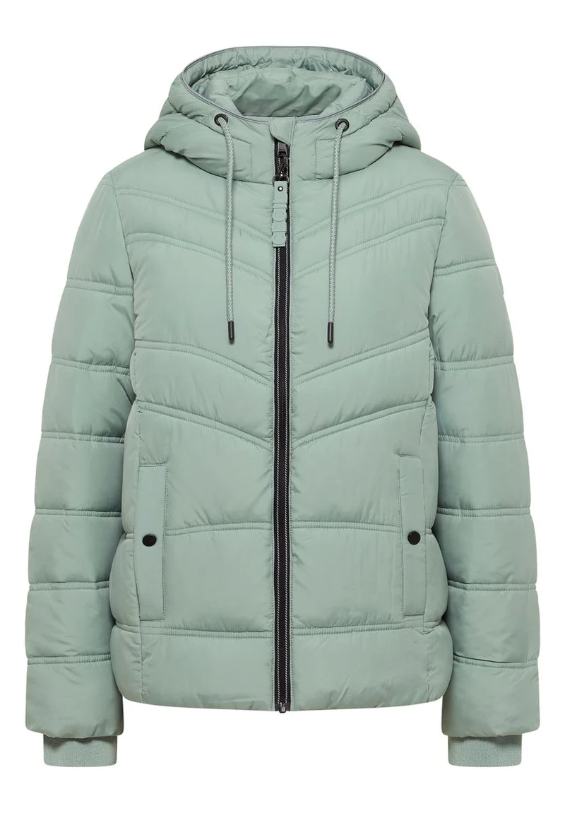 Steppjacke mit Kapuze