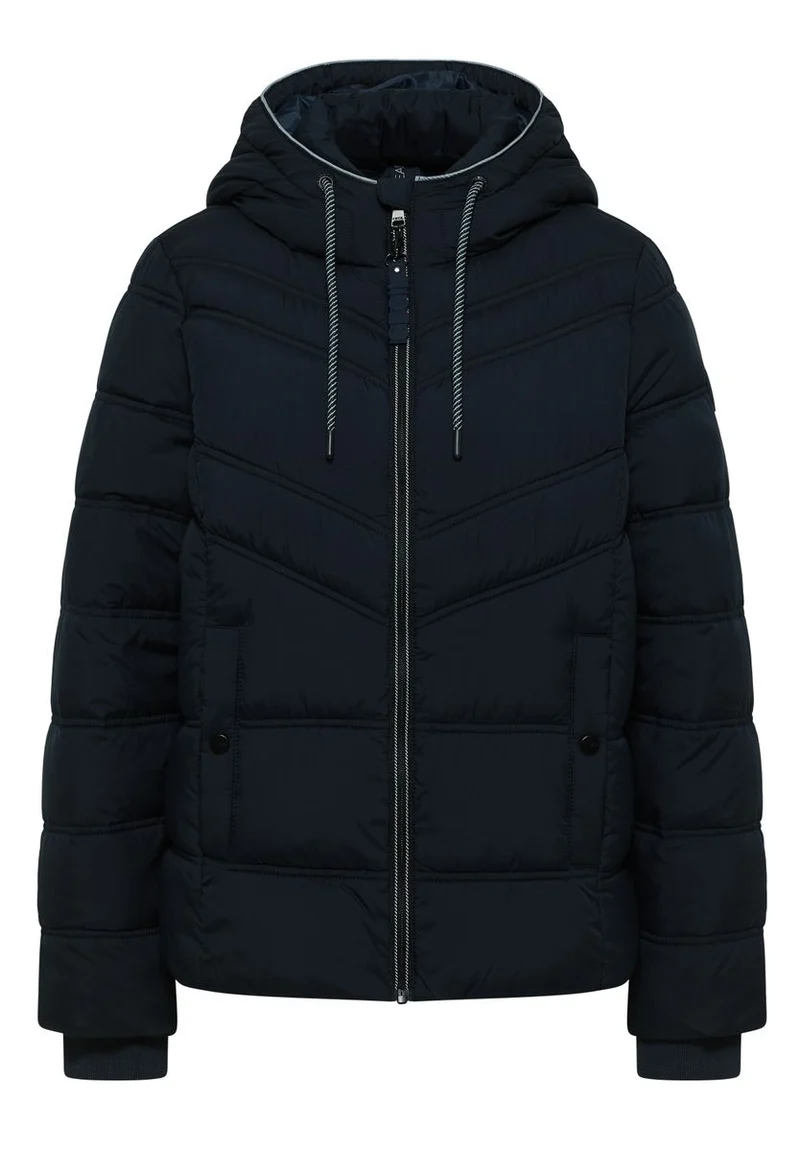 Steppjacke mit Kapuze