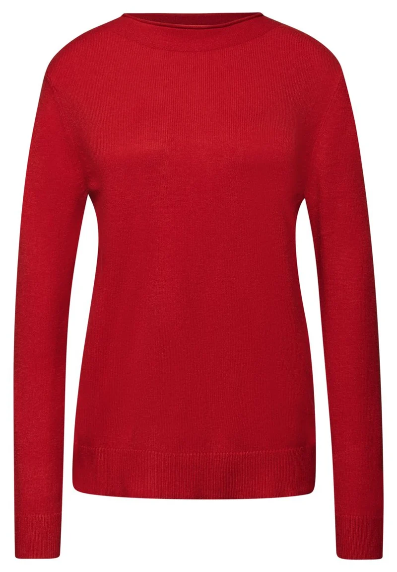 Pullover mit Rollkante