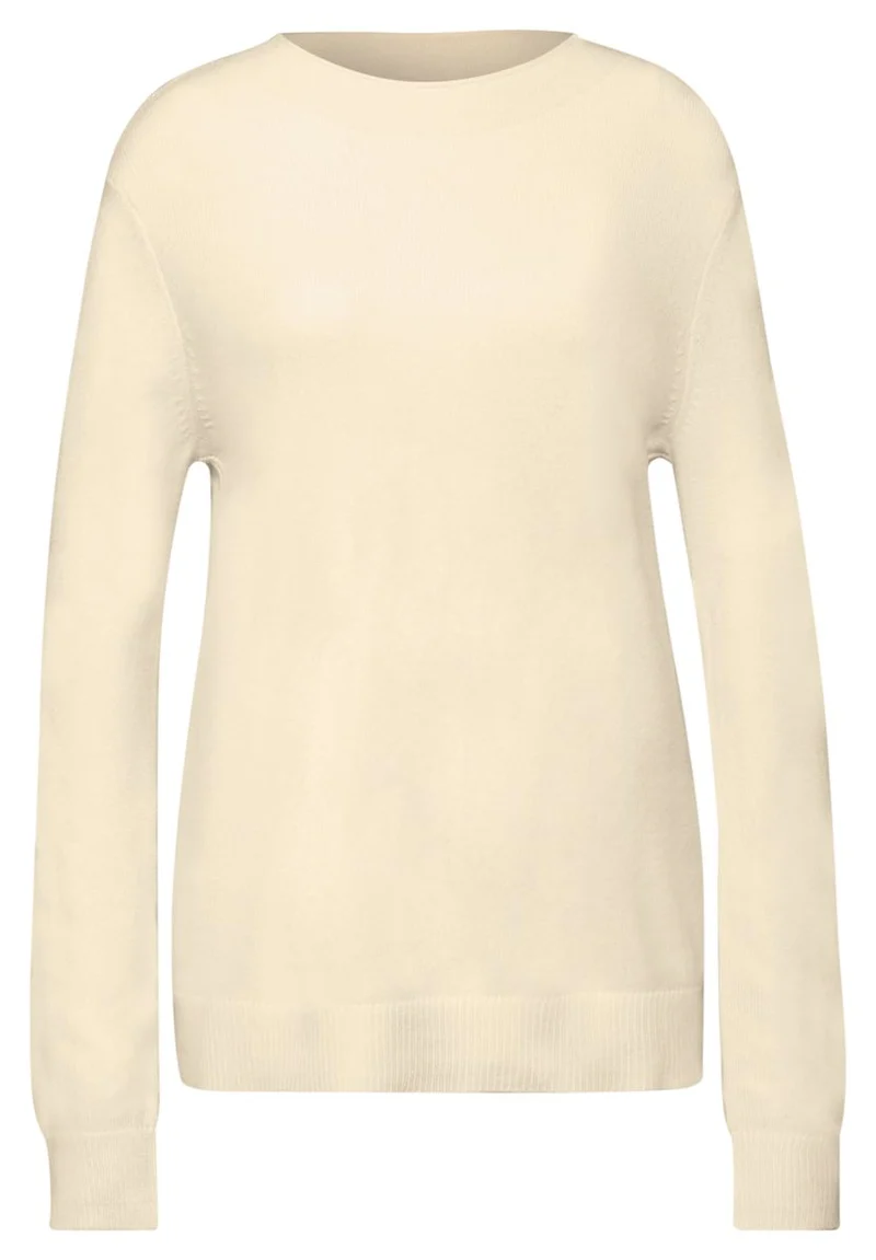 Pullover mit Rollkante