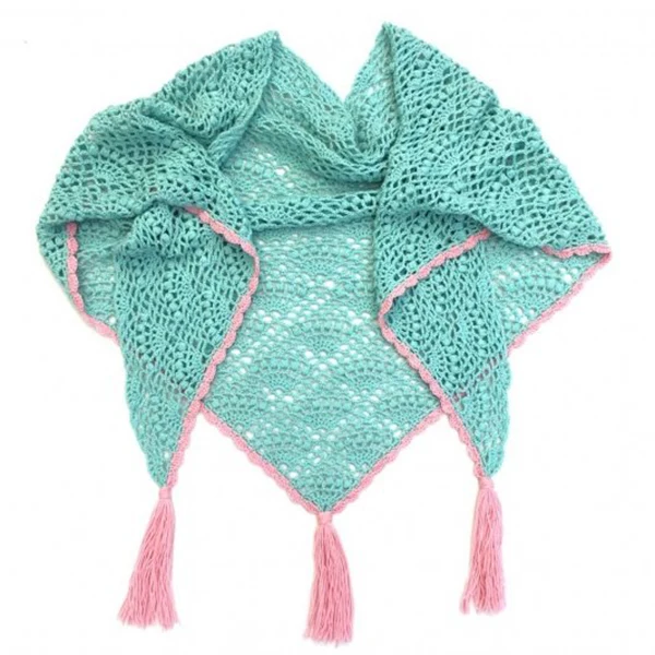 Häkelanleitung „Waaier Shawl“ – Dreieck (digital)