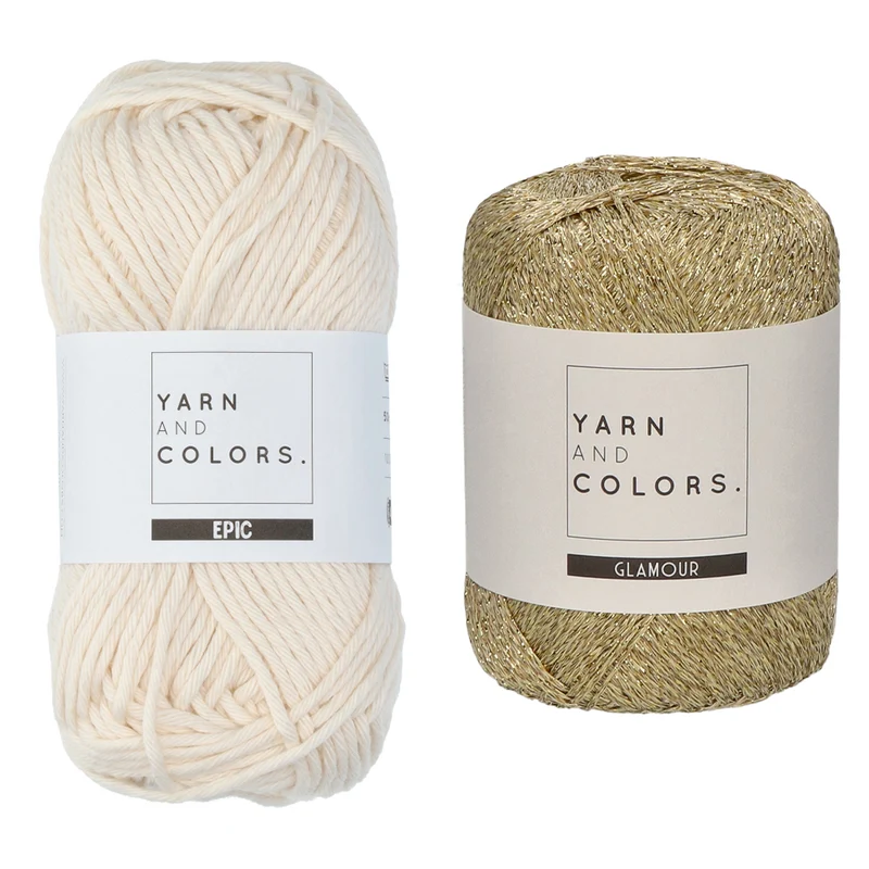 Yarn and Colors „Glamorous Table Pads“ Häkelpaket