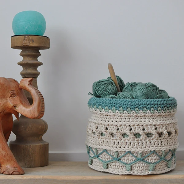 Häkelanleitung „Boho Basket“
