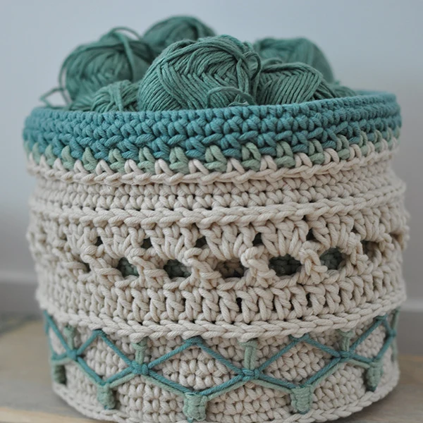 Häkelanleitung „Boho Basket“