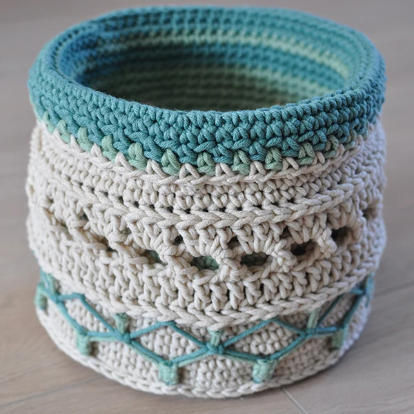 Häkelanleitung „Boho Basket“