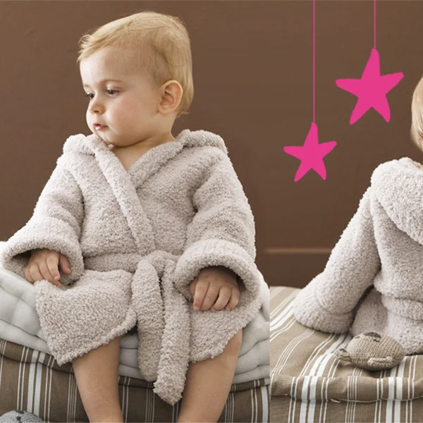 Strickanleitung für einen Baby-Bademantel (digital)