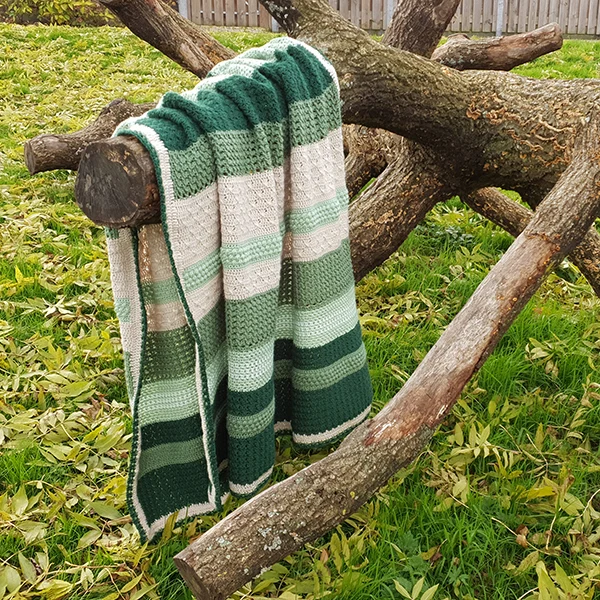 Haakster Wohn-Decke „Siem“ – Häkelpaket