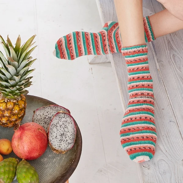 Strickanleitung „Tutti Frutti“-Socken (digital)