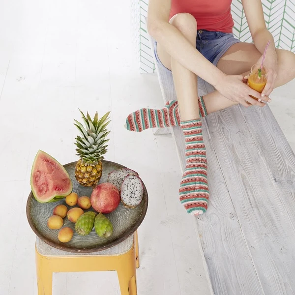 Strickanleitung „Tutti Frutti“-Socken (digital)