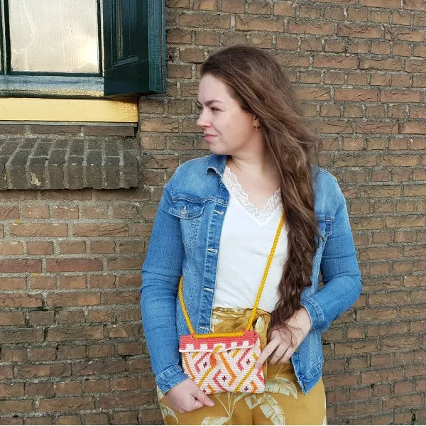 Häkelanleitung für die Clutch „Geo“