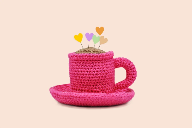 Häkelanleitung „Tasse Kaffee“