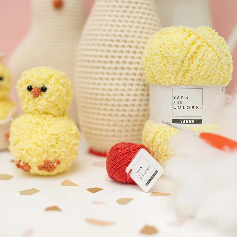 Häkelanleitung „Huhn mit Küken“