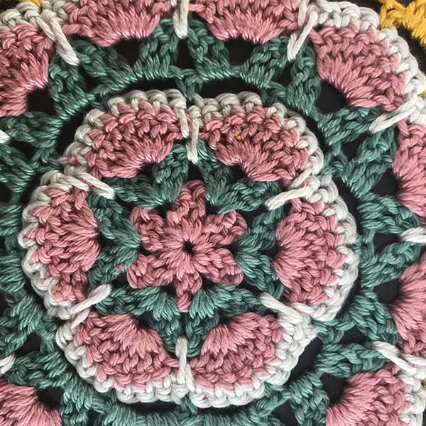 Häkelanleitung „Sonniges Mandala“ (digital)