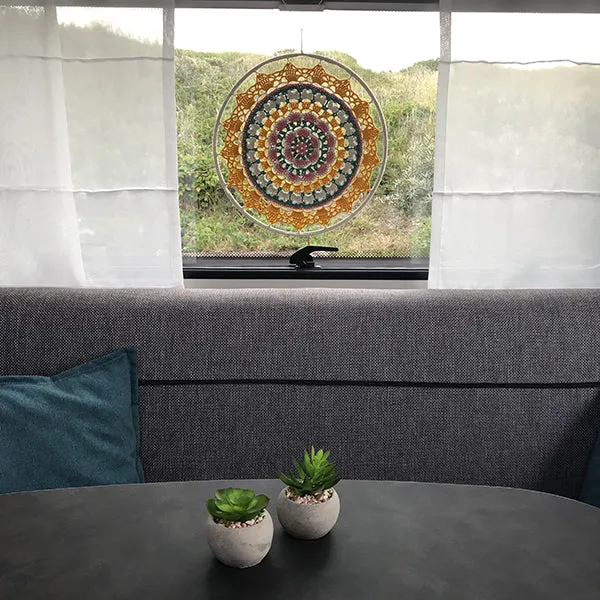 Häkelanleitung „Sonniges Mandala“ (digital)