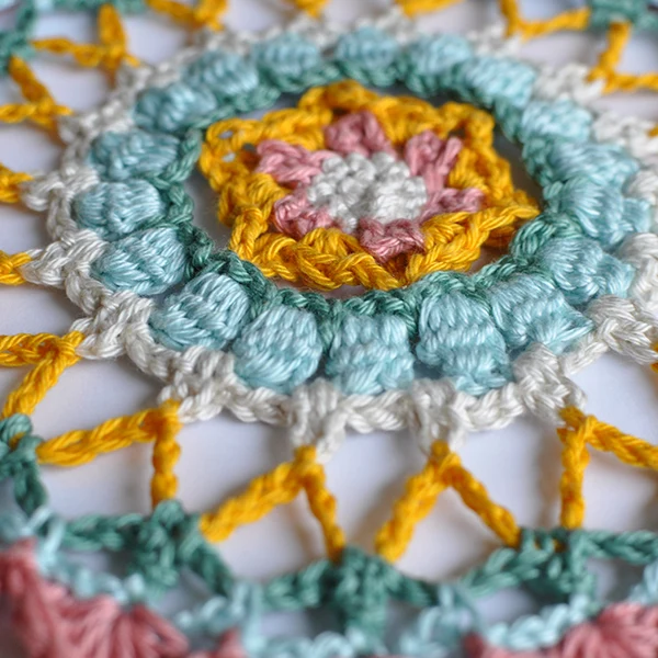Häkelanleitung „Sweat Summer Mandala“ (digital)