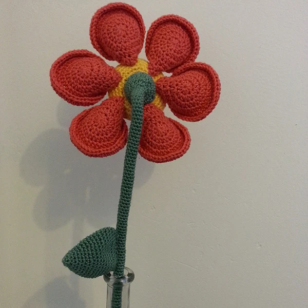 Häkelanleitung „Blume Lilly“