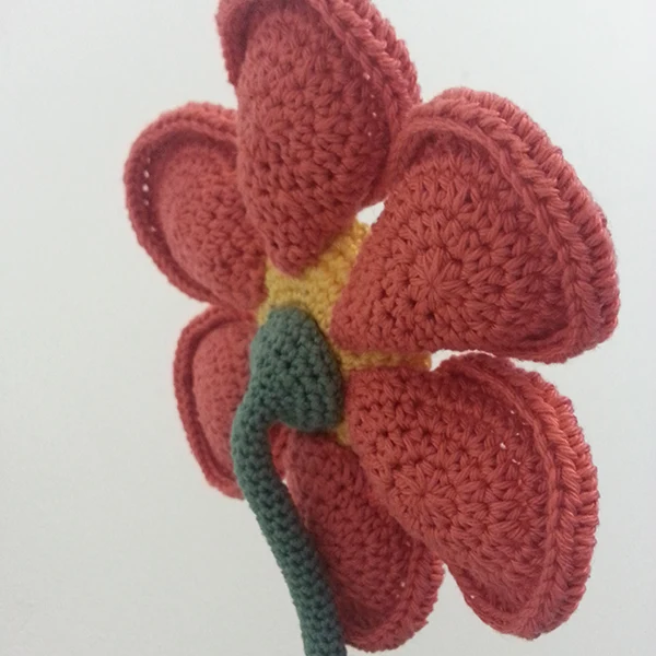 Häkelanleitung „Blume Lilly“